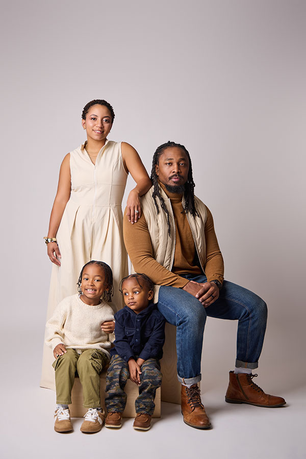 Silver Spring MD family photography session full of playful energy